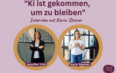 „Ich glaube KI ist gekommen, um zu bleiben.“ Ein Interview mit Karin Steiner zu Text und KI.